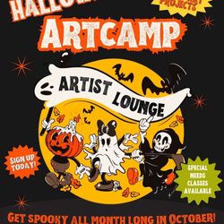 Artist Lounge - Halloween camp! Woohoo!