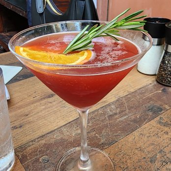 Osteria Romana - Southern blood cocktail - Italian Near Me - Norwalk, Connecticut