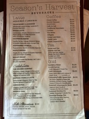 Menu photo 3 Season's Harvest Cafe Cypress, TX