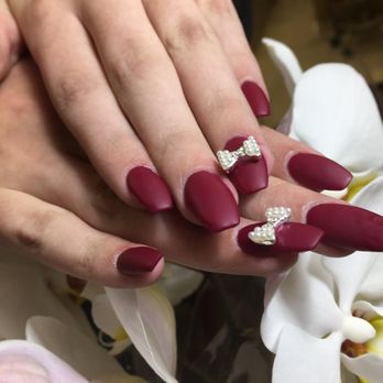 Lisa's Wax and Nails - Customer's nail design - matte finish with charms - Nail Salons Near Me - Lancaster, Pennsylvania Lisa's Wax and Nails - Customer's nail design - matte finish with charms - Nail Salons Near Me - Lancaster, Pennsylvania