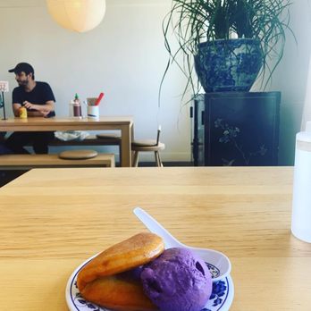 Woon - Ube Crunch Ice Cream Bao. - Chinese Near Me - Los Angeles, California