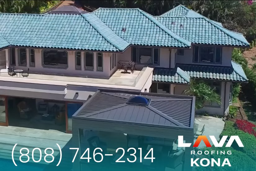 Slide of Lava Roofing Kona