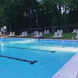 Lochearn Community Club - Beautiful wooded area surrounds the pool club