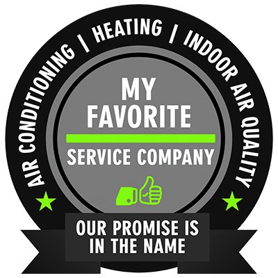 Slide of My Favorite Service Company