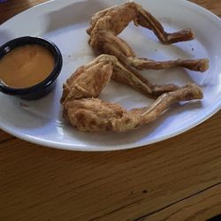 Moogy's Mill Creek Gathering Place - Frog legs