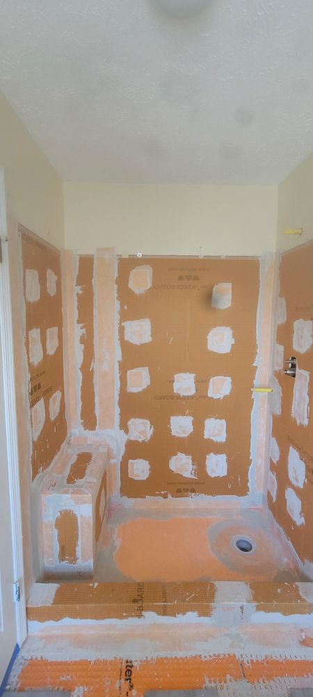 Slide of Prestige tile and bath