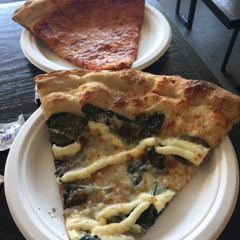 Zorch Pizza - Hot salad slice and plain cheese - Food Trucks Near Me - Richmond, Virginia Zorch Pizza - Hot salad slice and plain cheese - Food Trucks Near Me - Richmond, Virginia