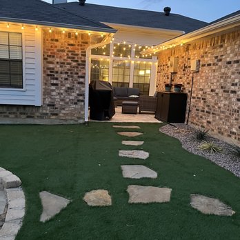 Luxe Landscapes - Yard and patio after - Landscaping Near Me Luxe Landscapes - Yard and patio after - Landscaping Near Me