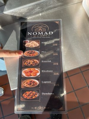 Menu photo 8 Nomad Manti Seattle, WA