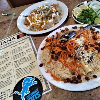 Ariana Afghan Restaurant - Afghan Near Me - Dearborn, Michigan