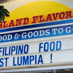 Island Flavors - Exterior signage (8/24/24)