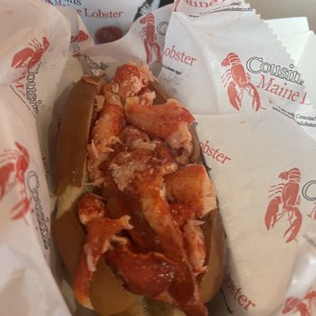 Cousins Maine Lobster - Denver - A little closer shot of the lumps of lobster. - Seafood Near Me Cousins Maine Lobster - Denver - A little closer shot of the lumps of lobster. - Seafood Near Me