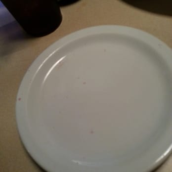 Ranchito Grill - Plate arrived dirty with pink sticky stuff. - Mexican Near Me - Springfield, Oregon