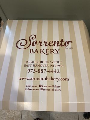 Menu photo 6 Sorrento Bakery East Hanover, NJ Menu photo 6 Sorrento Bakery East Hanover, NJ