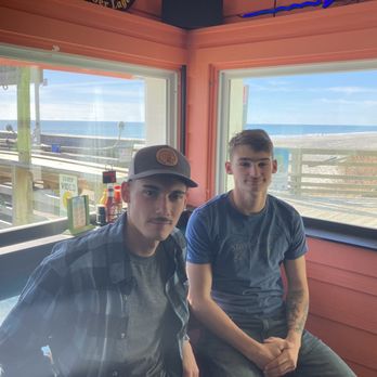Surf's Up Grill and Bar - Great ocean view from the dining room on Christmas Eve! - American Near Me - Emerald Isle, North Carolina