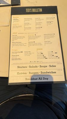 Menu photo 1 Ted's Bulletin One Loudoun Ashburn, VA Menu photo 1 Ted's Bulletin One Loudoun Ashburn, VA