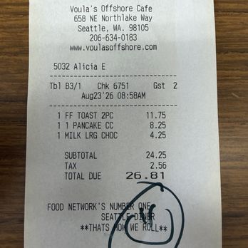 Voula's Offshore Cafe - Fair prices - Breakfast & Brunch Near Me - Seattle, Washington Voula's Offshore Cafe - Fair prices - Breakfast & Brunch Near Me - Seattle, Washington