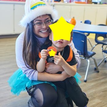 Young Learners Academy - A good picture with Ms. Camilla! - Preschools Near Me - Danville, California