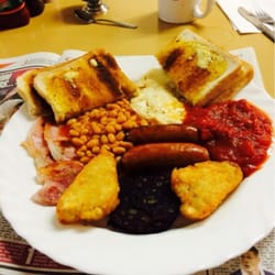 Sandra's Square Cafe - Large breakfast no mushrooms