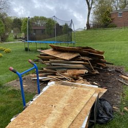 Junk Haulers and More - Demolished shed removal (building material removal)