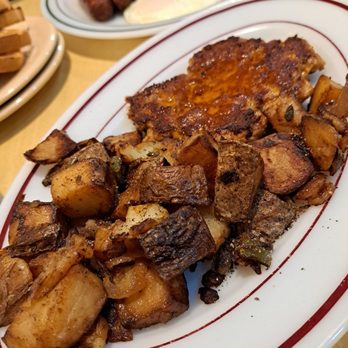 The Early Bird - Home fries and hot sausage - Breakfast & Brunch Near Me - Donora, Pennsylvania The Early Bird - Home fries and hot sausage - Breakfast & Brunch Near Me - Donora, Pennsylvania