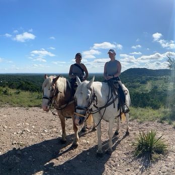 GF Ranch Trail Rides - Mr. Poncho and Mr. Ghost - two sweet horses - Horseback Riding Near Me - Fredericksburg, Texas