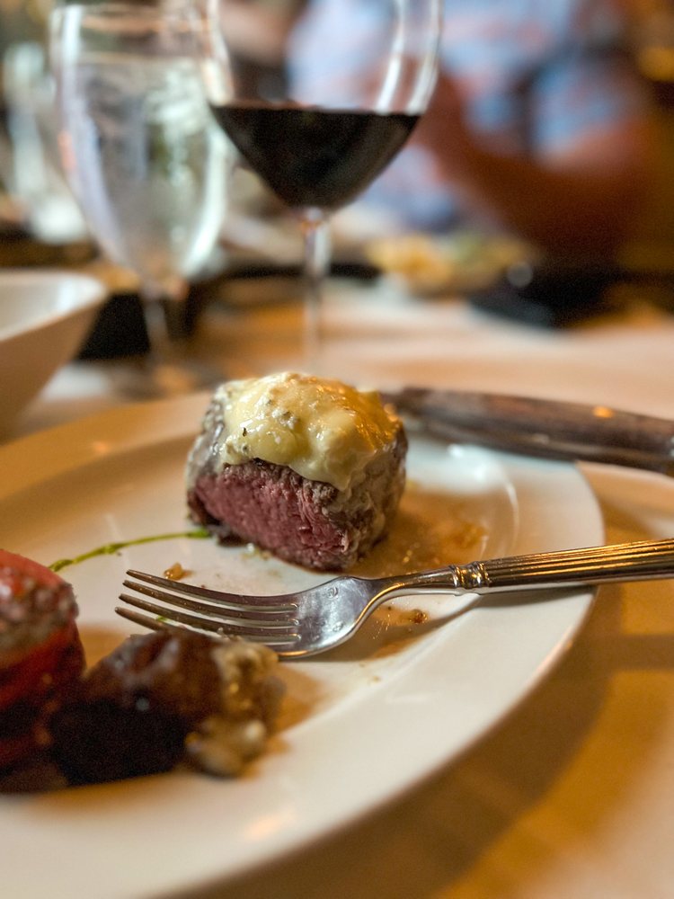 Food from Halls Chophouse