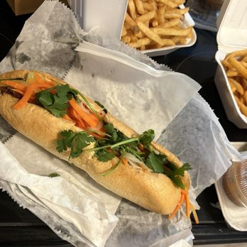 Crispy Banh Mi - B4. Grilled pork/ Thịt Nướng - Sandwiches Near Me - Charlotte, North Carolina Crispy Banh Mi - B4. Grilled pork/ Thịt Nướng - Sandwiches Near Me - Charlotte, North Carolina