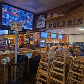 Roosters Polaris -  people sitting at the bar - Chicken Wings Near Me - Columbus, Ohio