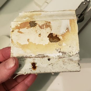 Pro Plumbing - More time that went by, the worse the outside of the trim looked, but it was water seeping through the trim. - Plumbing Near Me - Lexington, North Carolina