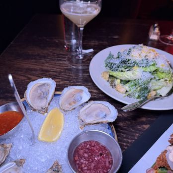 Do Not Disturb - Oyster and ceaser salad - Speakeasies Near Me - New York, New York Do Not Disturb - Oyster and ceaser salad - Speakeasies Near Me - New York, New York