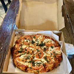 Boney Mountain Pizza Company - Small Margarita Pizza to go.