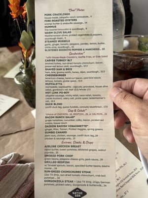 Menu photo 1 Native Son Family Restaurant Canton, TX Menu photo 1 Native Son Family Restaurant Canton, TX