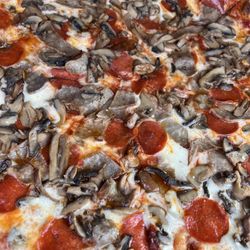Sausage Pepperoni & Mushroom Pie 5-2-2025