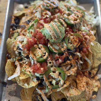 Vegan Vibrationz - Loaded Nachos - Vegan Near Me - Plano, Texas