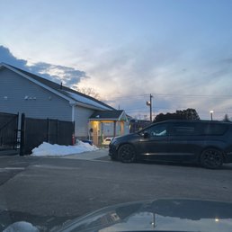 Customers that got to go in at seven but I guess not me...