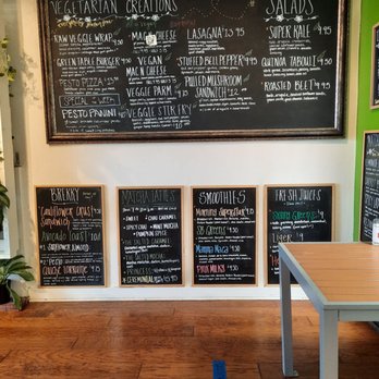 Green Table - Menu - Juice Bars & Smoothies Near Me - Santa Barbara, California