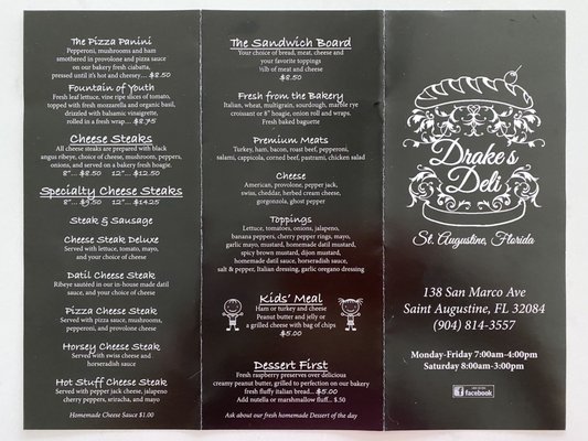 Menu photo 5 Drake's Deli Saint Augustine, FL Menu photo 5 Drake's Deli Saint Augustine, FL