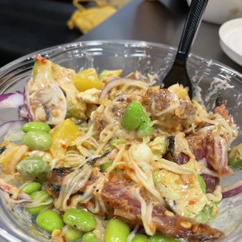 Hawaii Grill and Poke - My custom bowl - Hawaiian Near Me - Watauga, Texas