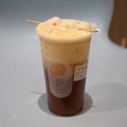 Machi Machi - Mochi black tea with cream foam