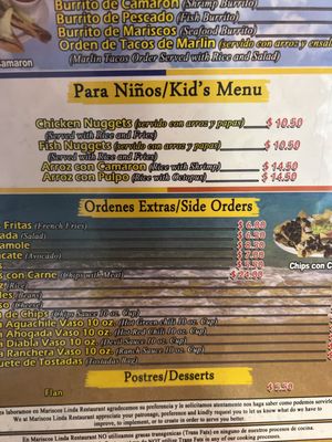 Menu photo 8 Mariscos Linda Los Angeles, CA Menu photo 8 Mariscos Linda Los Angeles, CA