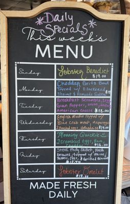 Menu photo 7 High Tide Restaurant Key Largo, FL