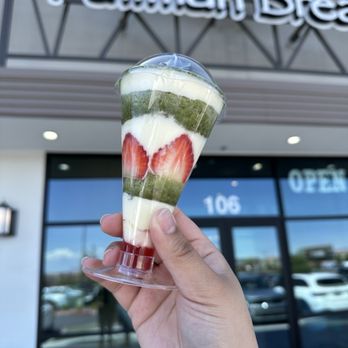 Pullman Bread - Strawberry Matcha Tiramisu - Japanese Near Me - Enterprise, Nevada