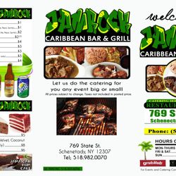 jamrock caribbean and grill - Menu