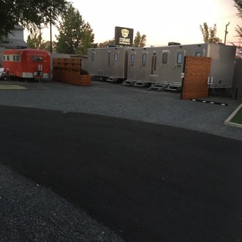 The Camp - Shower and toilets. Separate laundry trailer. - RV Parks Near Me - Bend, Oregon The Camp - Shower and toilets. Separate laundry trailer. - RV Parks Near Me - Bend, Oregon
