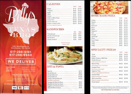 Billy's Texas BBQ by null