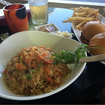 RumFire - Kimchee fried rice & kalua pork sliders - Asian Fusion Near Me - Honolulu, Hawaii
