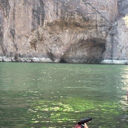 When the sun hits the water, the green is amazing!