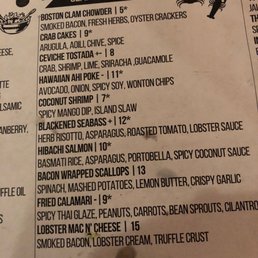 Seafood. Seafood.
