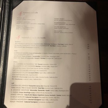 Amuse Wine Bar - Breast cancer awareness menu - Wine Bars Near Me - Honolulu, Hawaii Amuse Wine Bar - Breast cancer awareness menu - Wine Bars Near Me - Honolulu, Hawaii